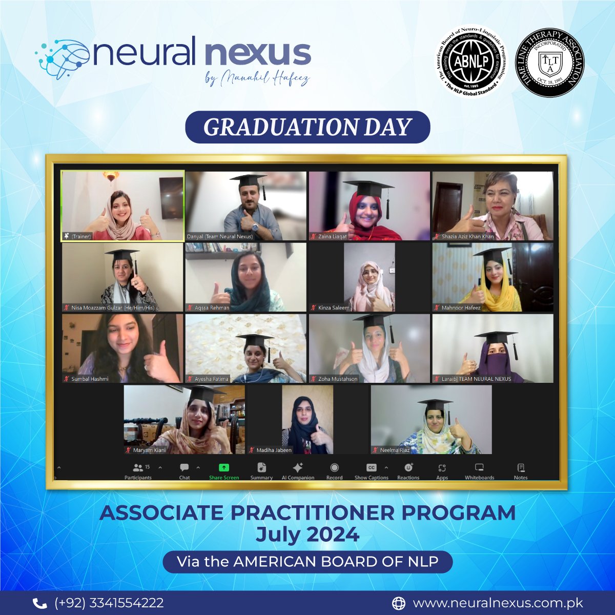 ASSOCIATE PRACTITIONER PROGRAM​ Graduation-Day