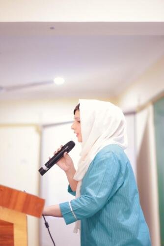 Lecture on Neuro-Linguistic Programming Seminar at Abasyn University Islamabad by Manahil Hafeez